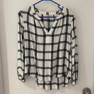 Plaid Loft Blouse